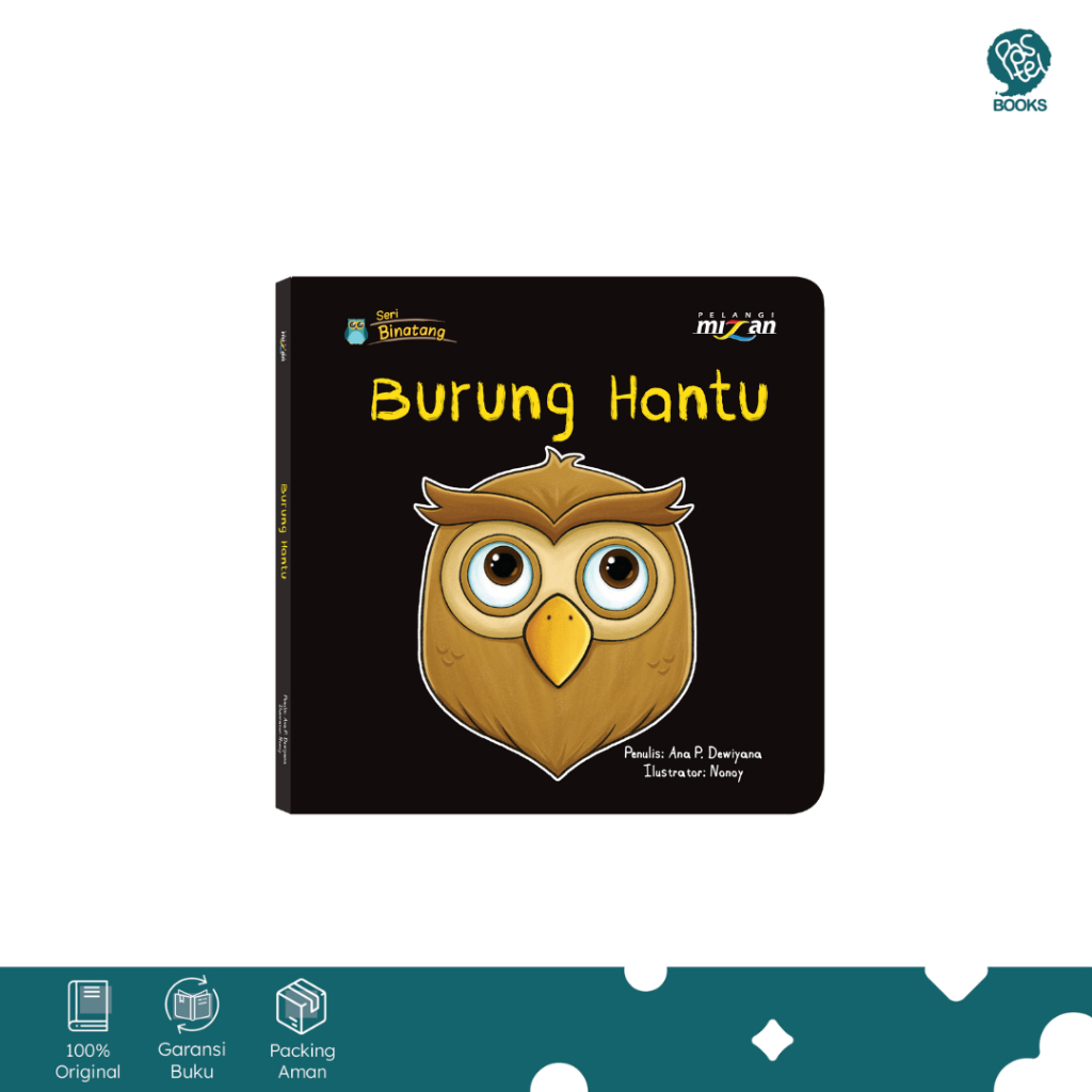 [Pastel Books-DAR] Buku Anak Seri Binatang: Burung Hantu - Ana P. Dewiyana