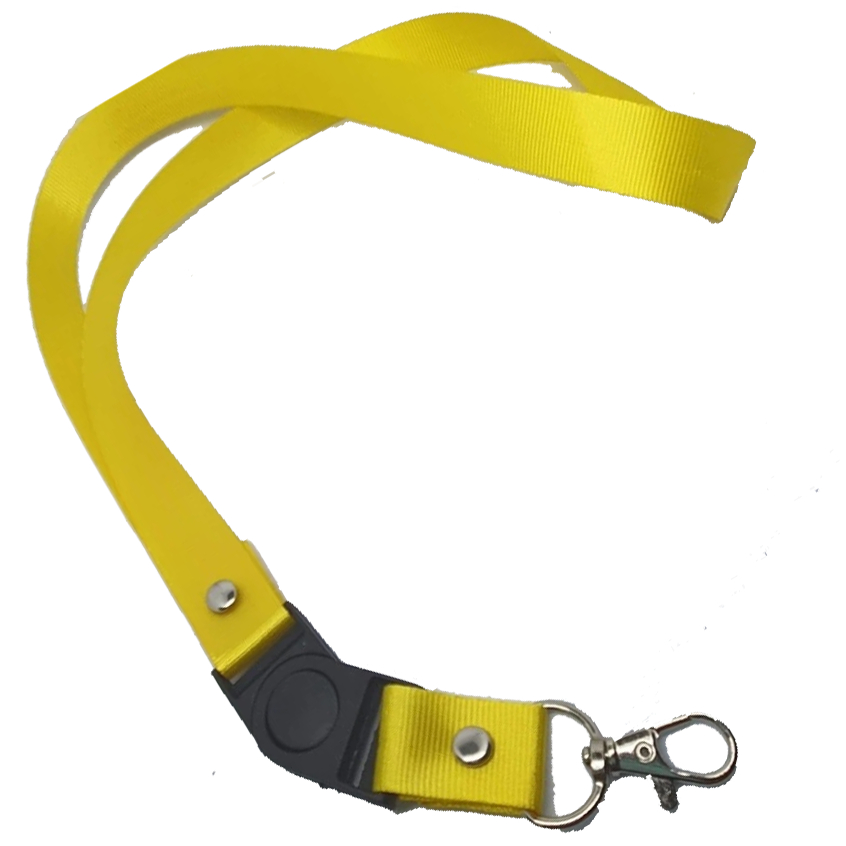 

Lanyard Polos Nylon Kuning