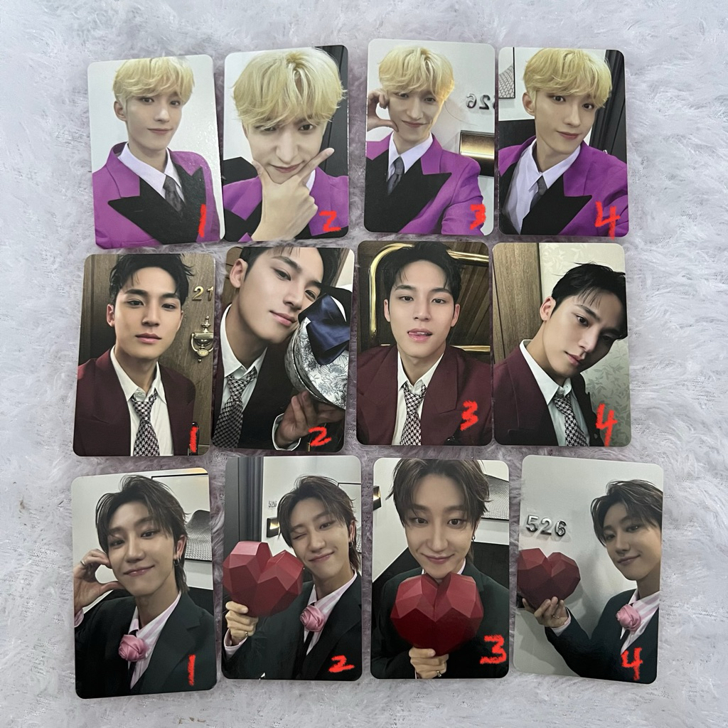 [READY STOCK] SEVENTEEN SPILL THE FEELS CARAT VER DK MINGYU THE8 PC