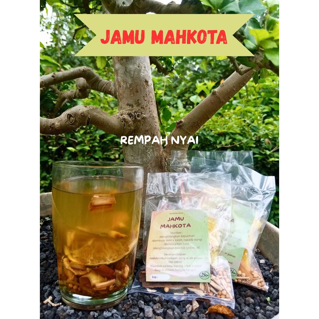 

Jamu Mahkota | Jamu Kewanitaan | Rempah Kewanitaan Wedang Rempah Rapat Wangi