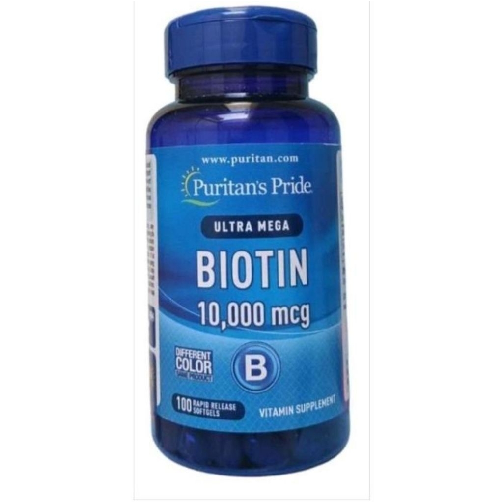 puritan's pride biotin 10000 mcg 100.softgel