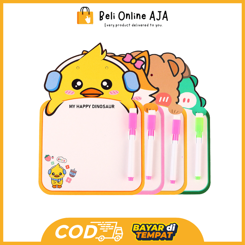 

BOA HL0669 Papan Tulis Cute Papan Tulis Karakter Anak Lucu Papan Tulis Belajar Menulis Murah Y1861