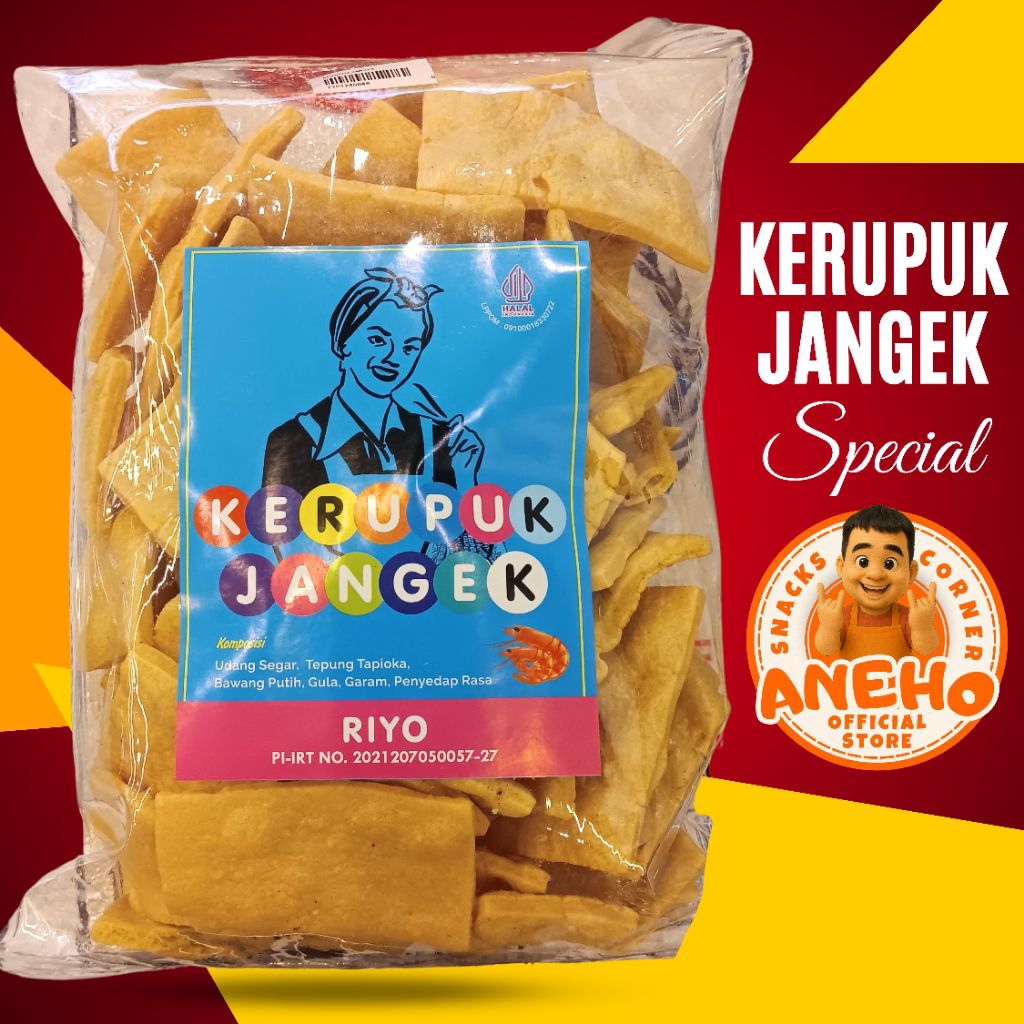 

Kerupuk Jangek/ Begadang Khas Palembang – Gurih, Renyah, Bikin Melek