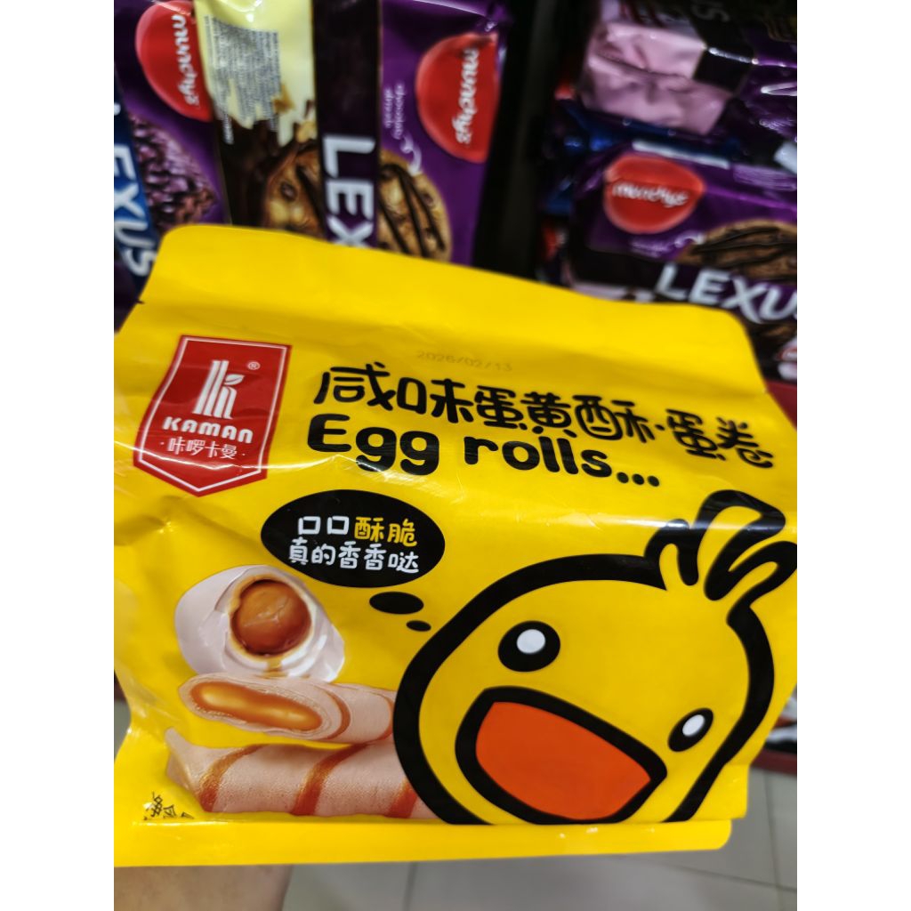

KAMAN Eggrolls Telur Asin