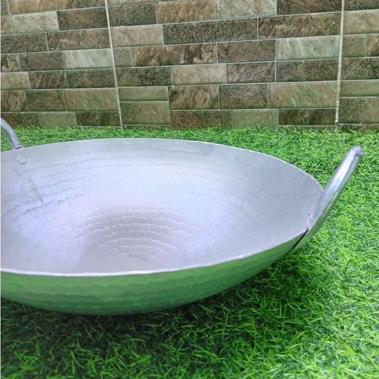 Wajan Penggorengan Alumunium UK50cm Asli Garut