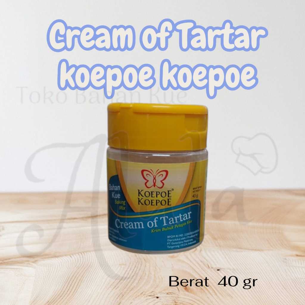 

Koepoe - Koepoe Cream Of Tar Tar 40 gr / cream of tartar