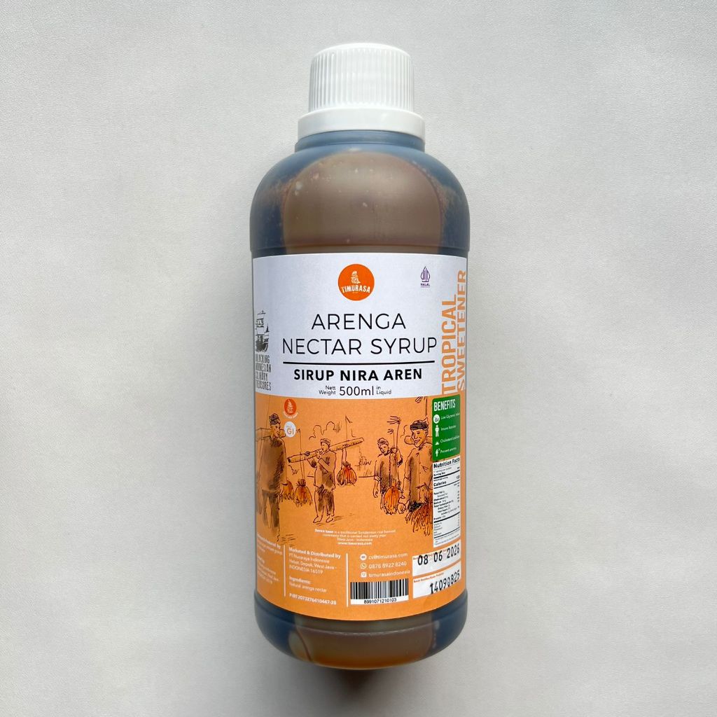 

Timurasa Gula Aren Cair 500ml-KENTAL&MANIS ALAMI