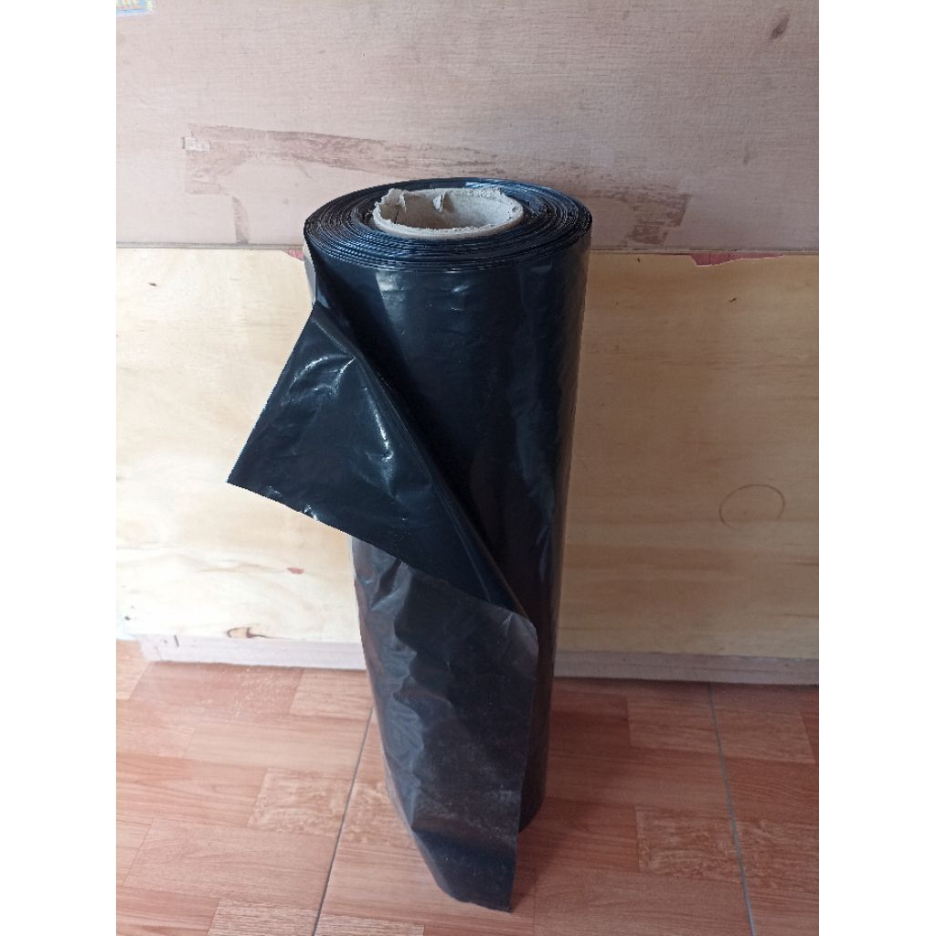 Plastik layangan hitam glowing tebal