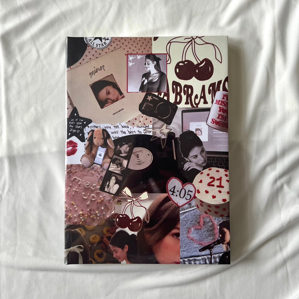 

Gracie Abrams Hardcover Notebook - A5 Buku Catatan / Buku Tulis