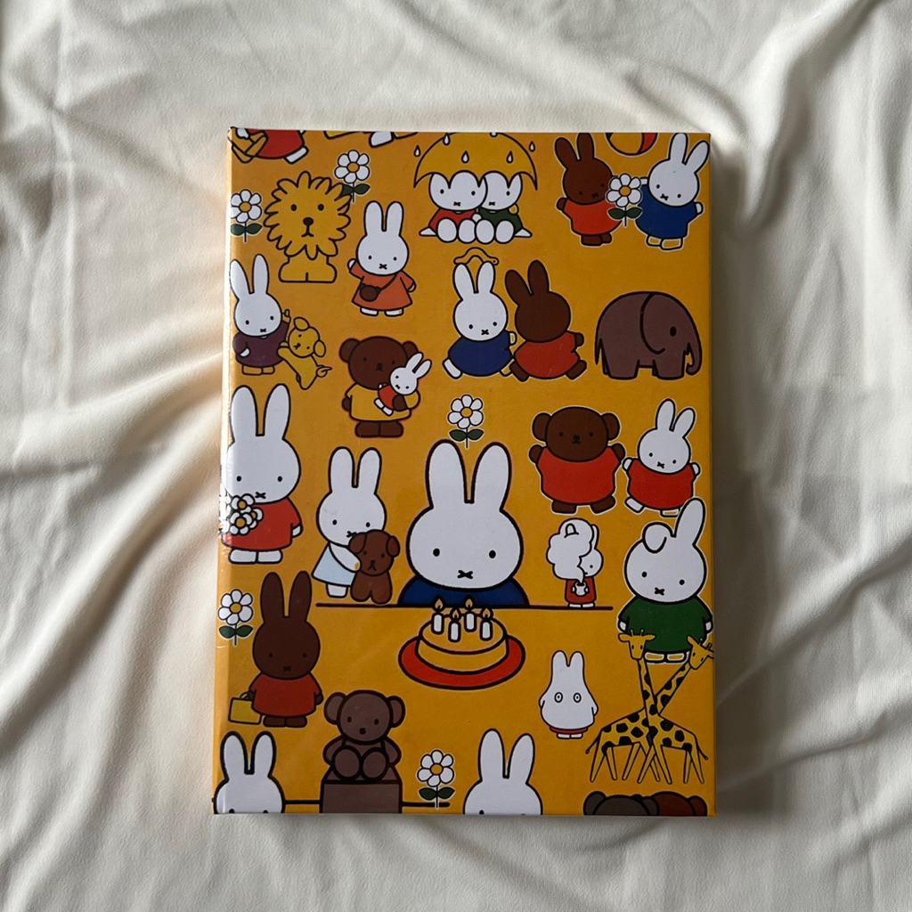 

Yellow Miffy Notebook - A5 Hardcover Buku Catatan / Buku Tulis
