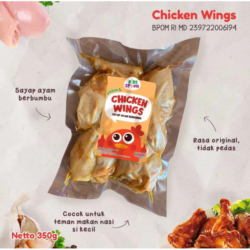 

KIDSSPOON CHICKEN WINGS