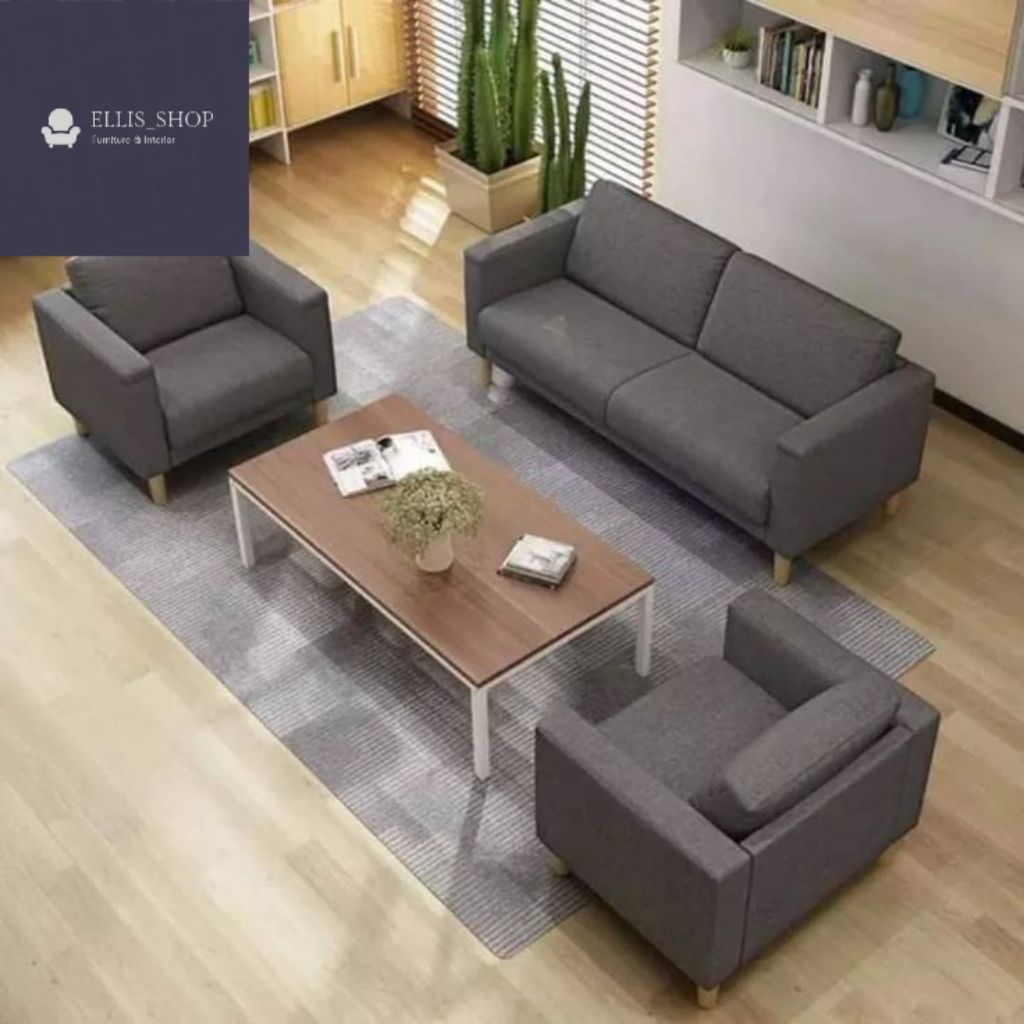 Sofa Minimalis 211 Retro Nuansa Modern Simple Aesthetic Kualitas Premium
