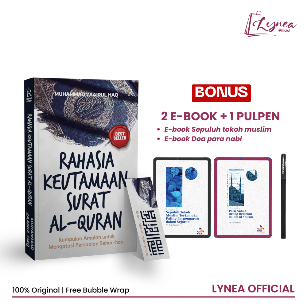 FREE BUBLE WRAP - Rene Islam - Rahasia Keutamaan Surat Al-Quran SC -Muhammad Zaairul Haq , rahasia k