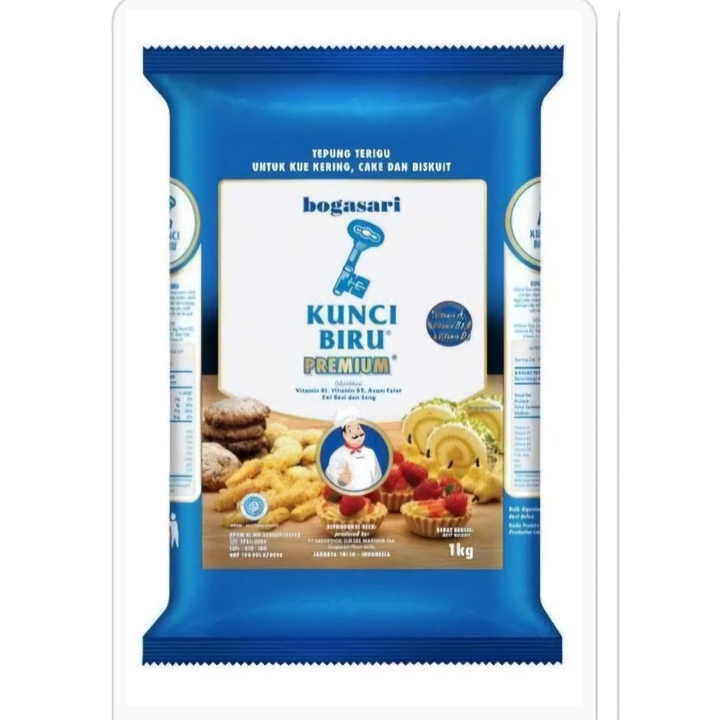 

Tepung Kunci Biru 1kg