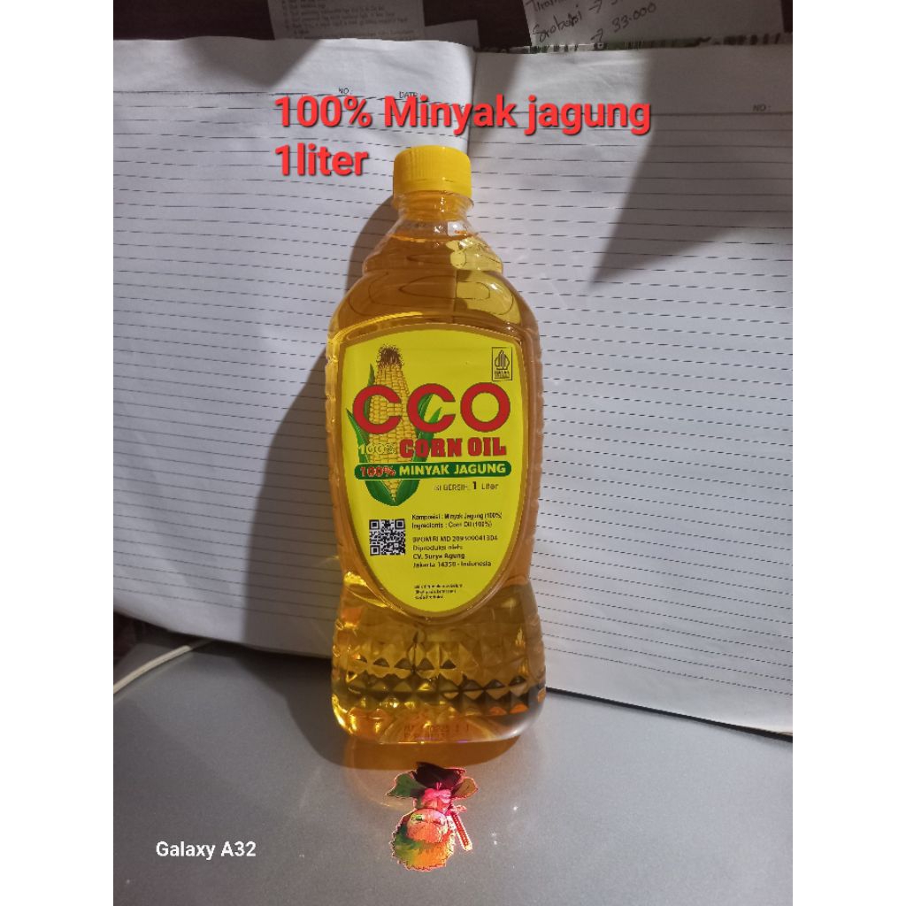 

Minyak jagung CCO 1liter | CCO corn Oil 1Liter | minyak jagung asli 1liter | Minyak CCO