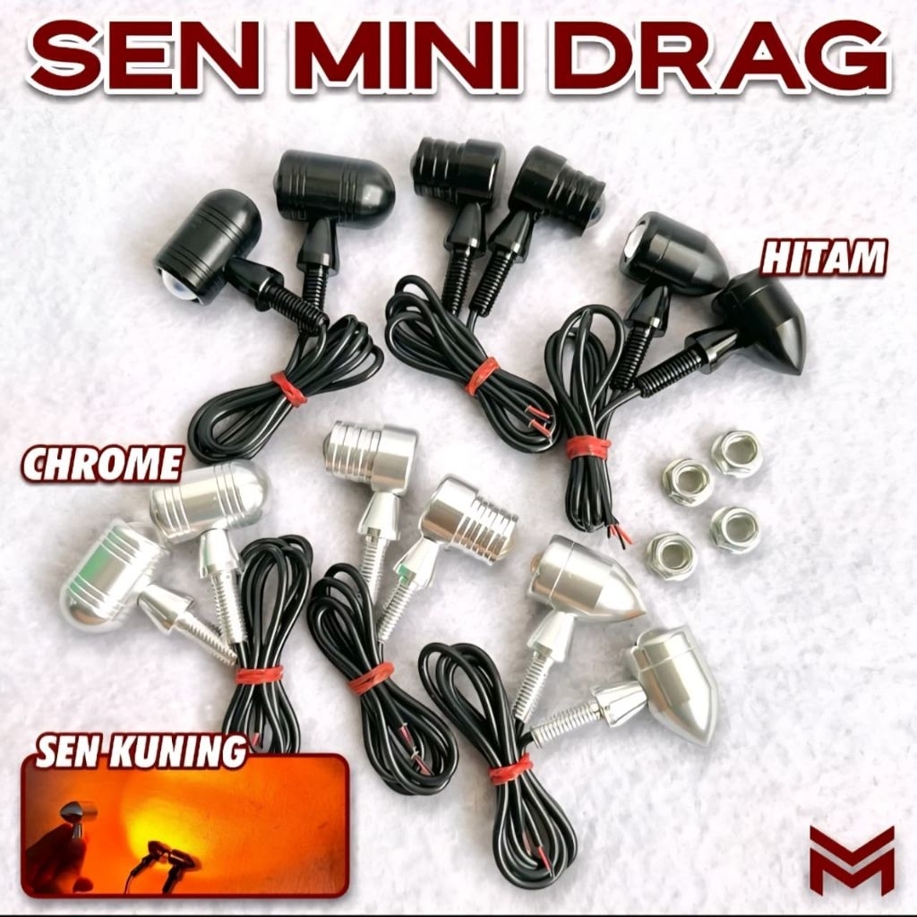 SEIN LED LAMPU MATA ELANG DRAG MINI PALU LANCIP CB