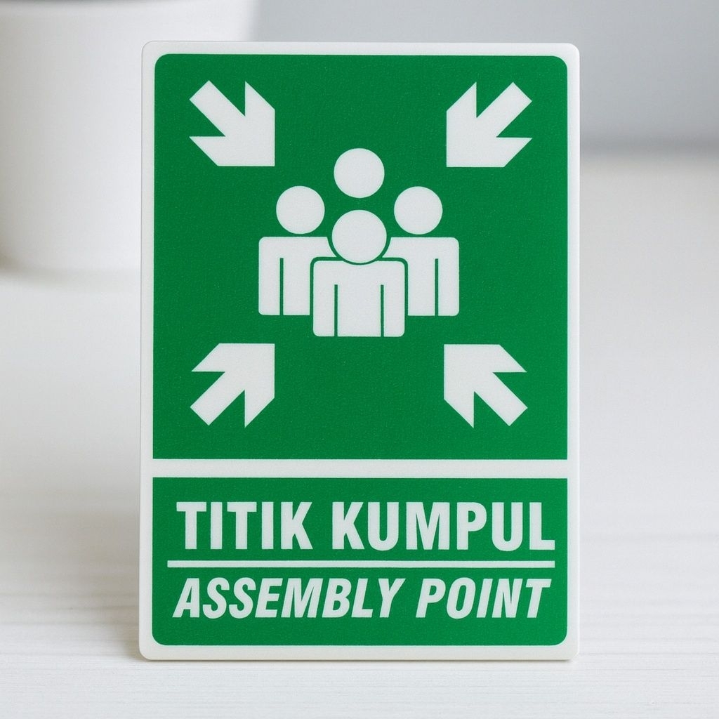 

sign / rambu titik kumpul kwalitas premium