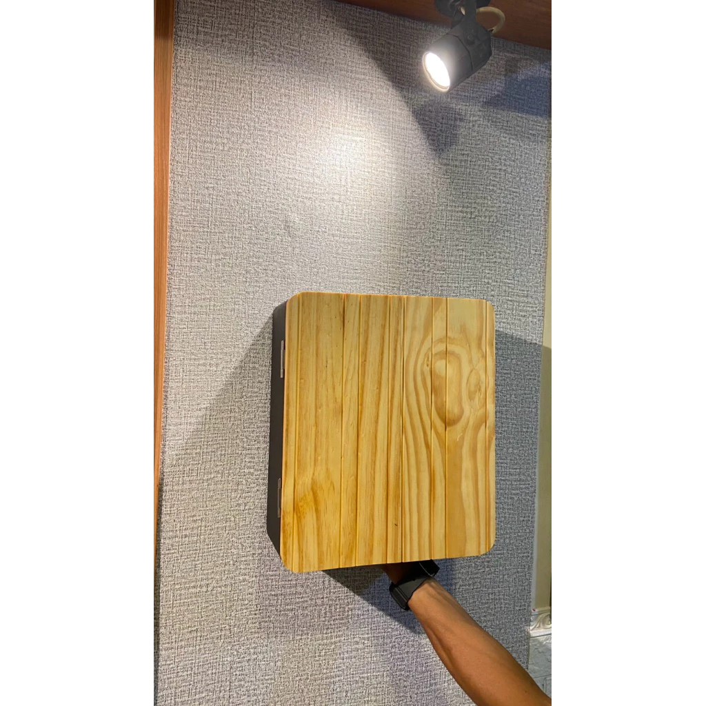 Kayoenan - Box Cover Meteran Listrik Token Minimalis Kayu Jati Belanda