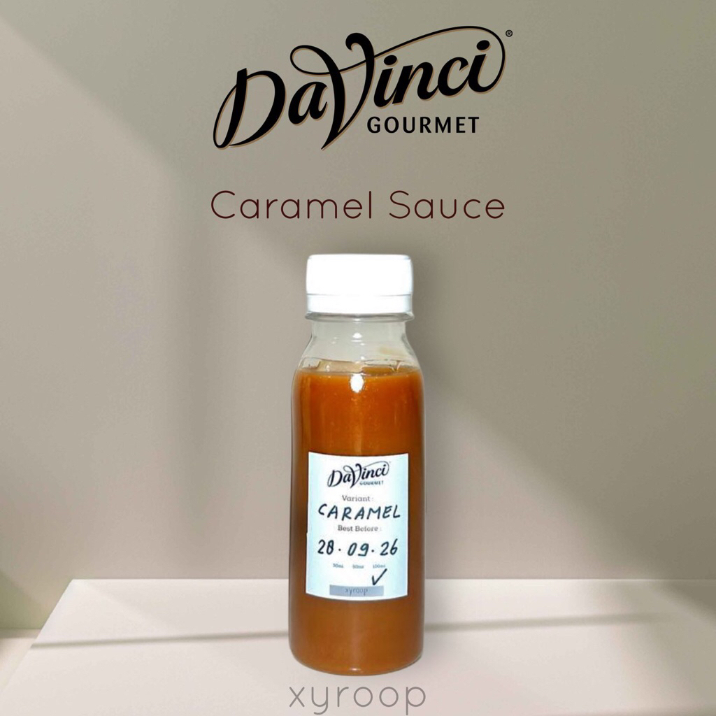 

Davinci Caramel Sauce Repack 30ml 50ml 100ml 250ml