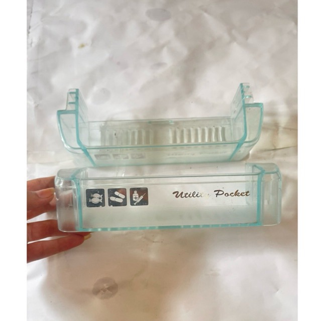 Rak kulkas Polytron 1 pintu utility pocket kecil