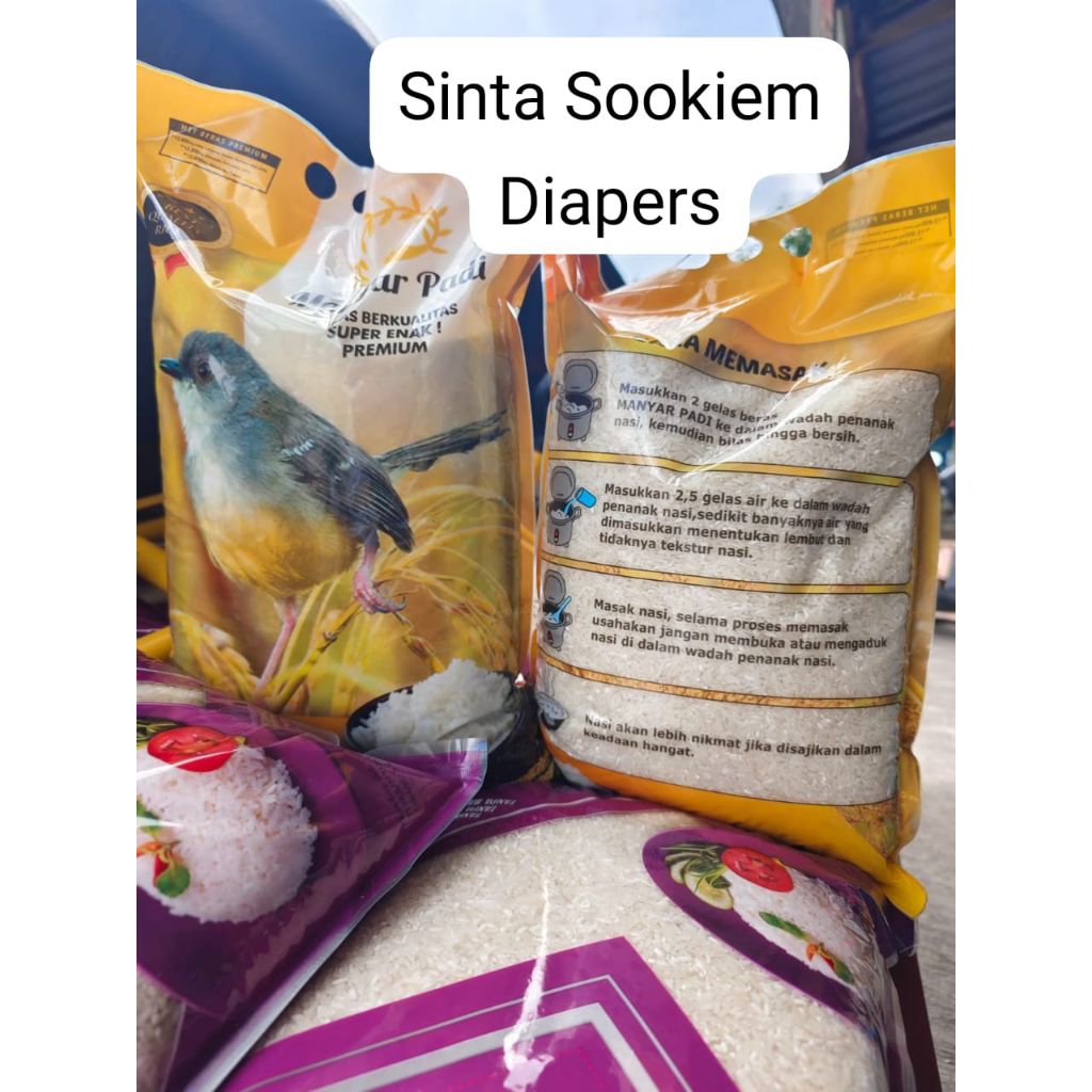 

-SS- Beras Manyar Padi 5X5kg ( Instant )