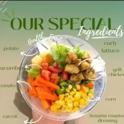 

SALAD SAYUR CHICKEN FRESH BY ANYA FROZEN FOOD UK 650ML