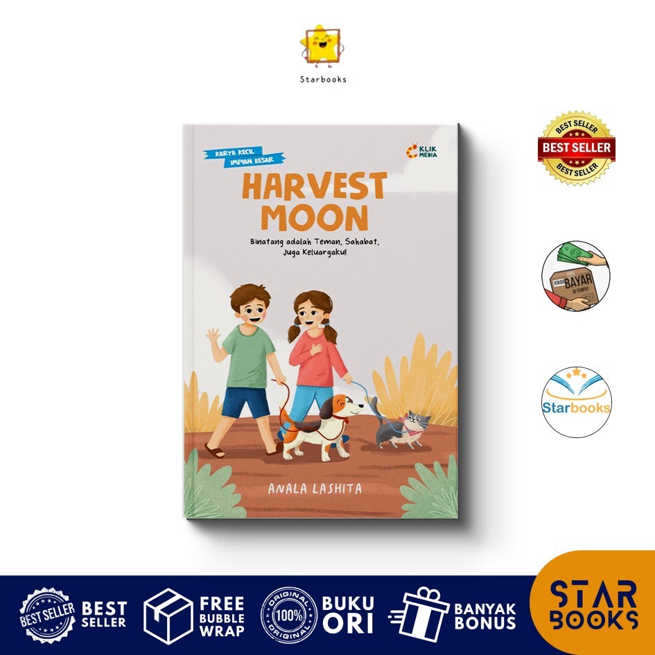 Buku Harvest Moon - CKlik Media (Buku Kids)