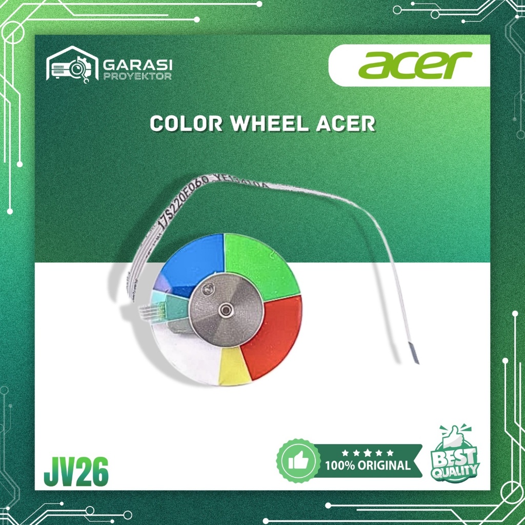 [Garasi Proyektor] Color Wheel Acer - Sparepart Proyektor Original & Berkualitas