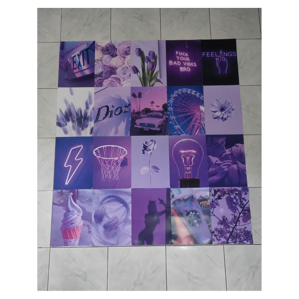 Poster dinding kamar estetik