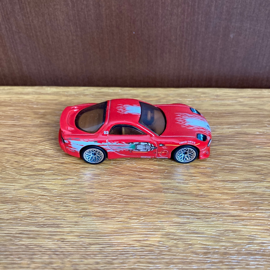 Hot Wheels Premium 1995 95 '95 Mazda RX-7 RX7 RX 7 FD FAST & FURIOUS FULL FORCE Diecast HotWheels HW