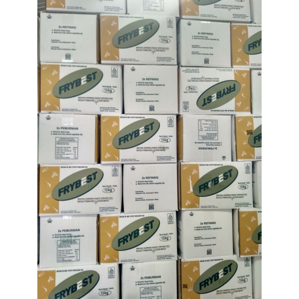

minyak padat FRYBEST 15kg