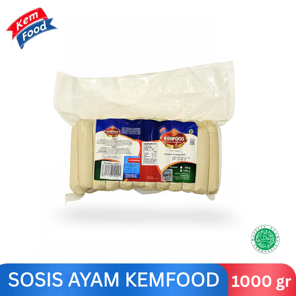 

Kemfood Sosis Ayam Kombinasi 1Kg
