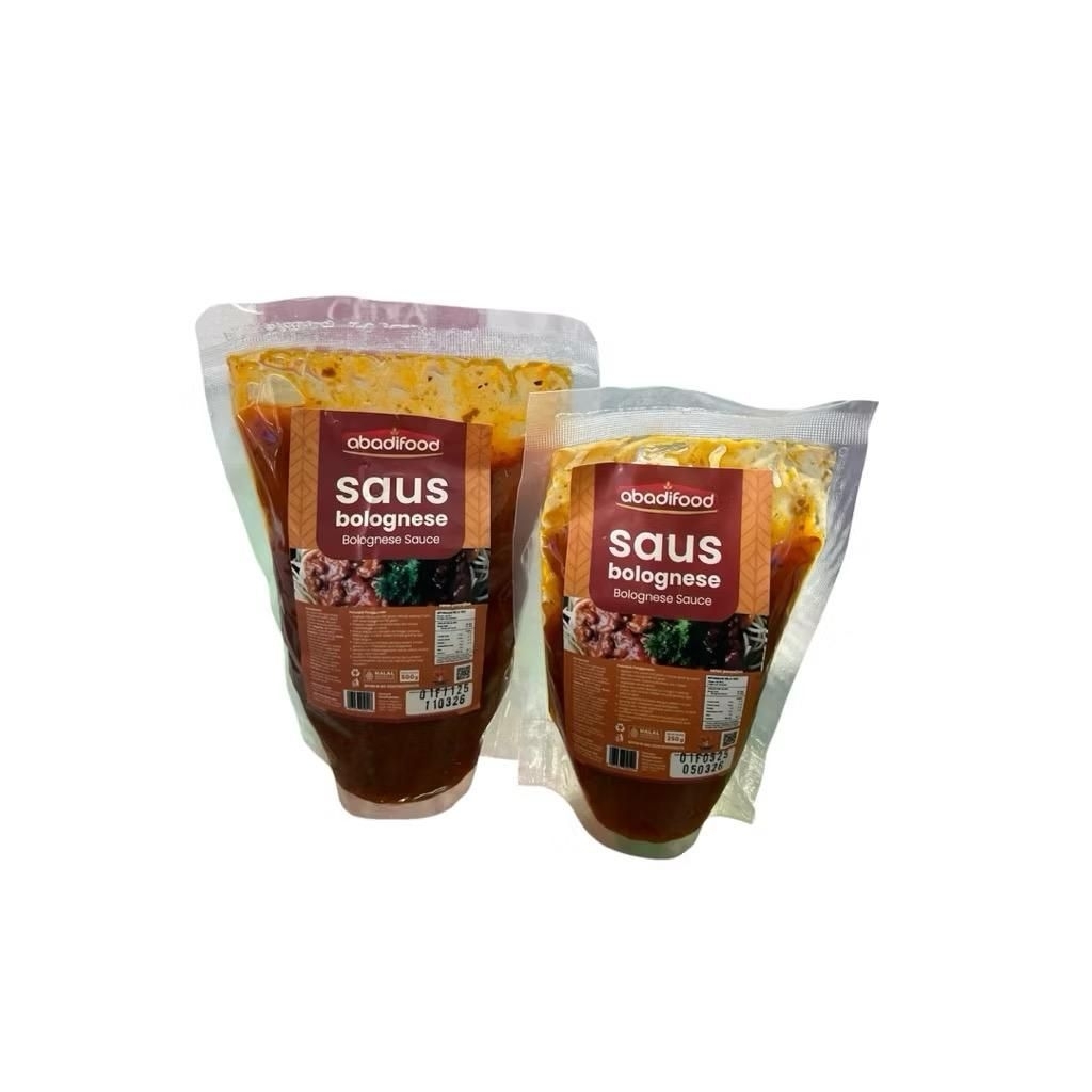

ABADI FOOD SAUS BOLOGNESE 250 GR & 500 GR