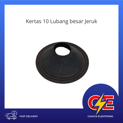 Kertas 10 Lubang Besar Jeruk