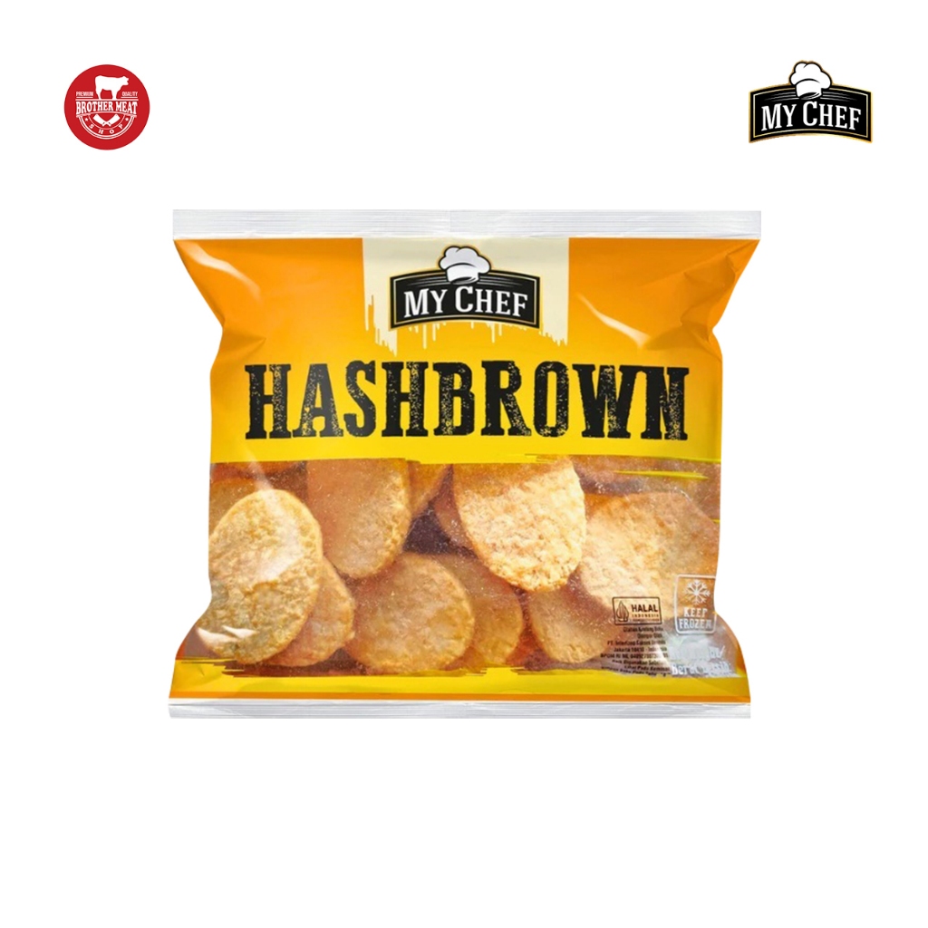 

MY CHEF Hashbrown French Fries 1kg, Kentang Goreng Frozen - Brothermeatshop