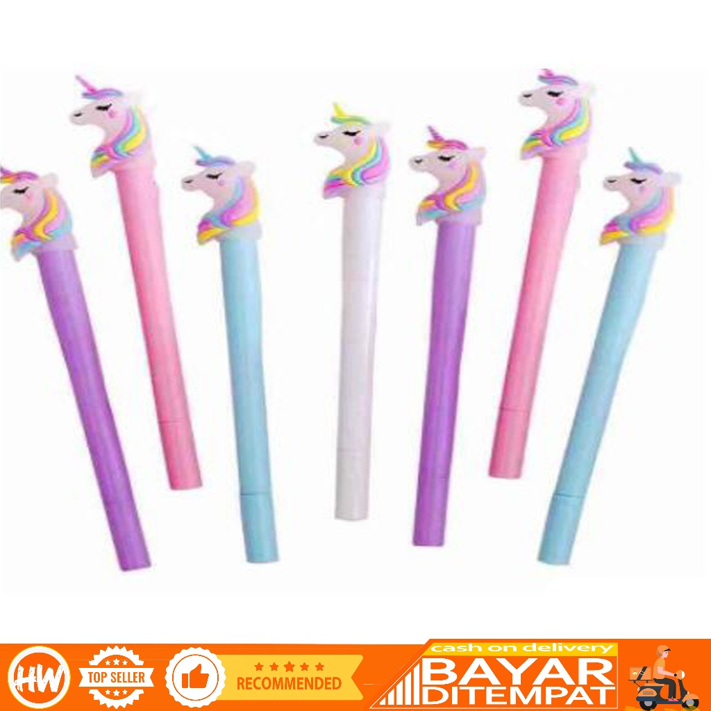

HaiWai COD Pena LED Pony Pen Lucu Murah Pena Karakter Led Produk Import Murah U09