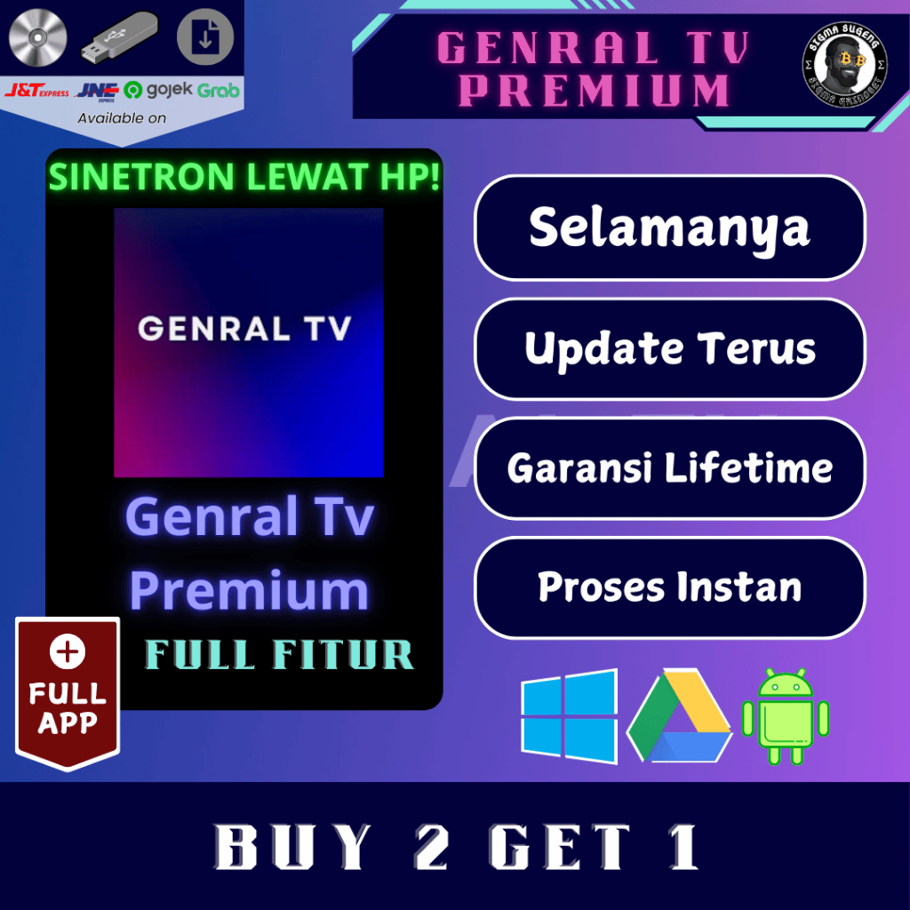N0NTONH S1NETRON DARI HP SSS - GENRAL TV PREMIUM murah termurah akun sendiri bergaransi for android 