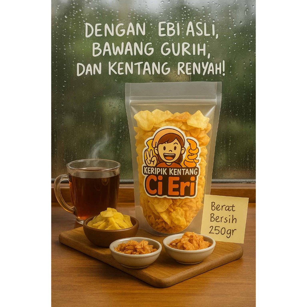

Keripik Kentang Ebi Asli – Renyah, Gurih, Halal