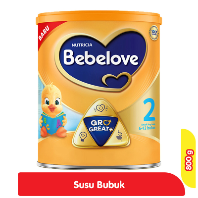 Bebelove 2 Plain 800 Gr Kaleng