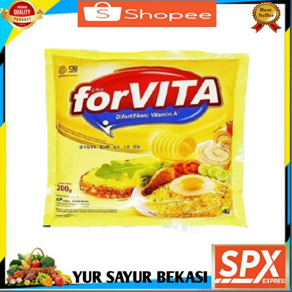 

Forvita Margarine 200gr.