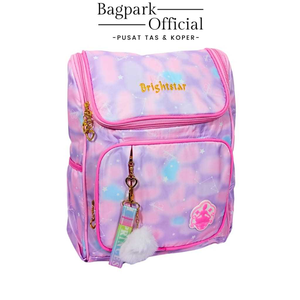 TAS ANAK SEKOLAH TABUNG PEREMPUAN TAS ANAK REMAJA IMPORT TAS ANAK SEKOLAH KEKINIAN FREE GANTUNGAN BU