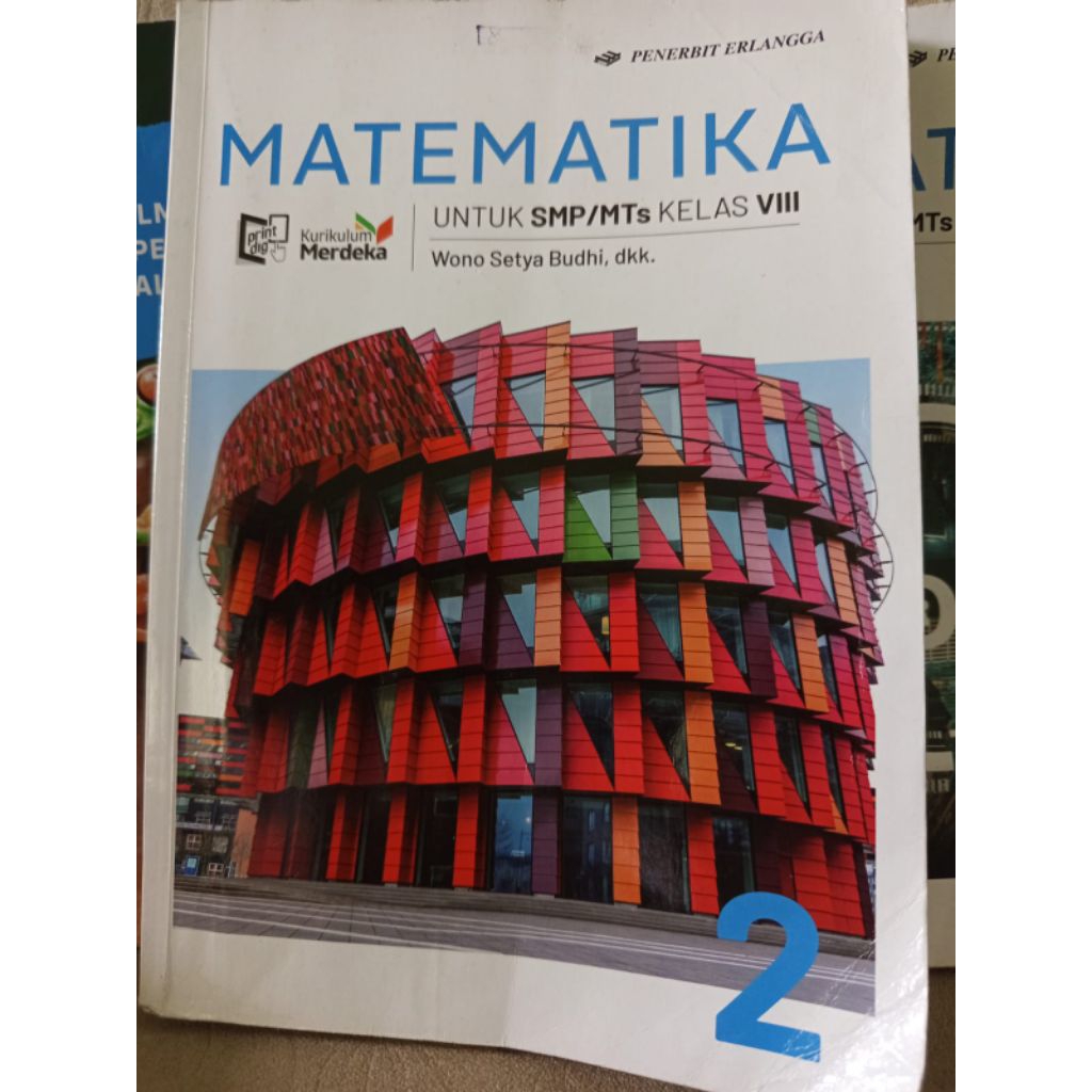 Buku Matematika Kelas 7 8 VII VIII SMP MTS (Bekas)