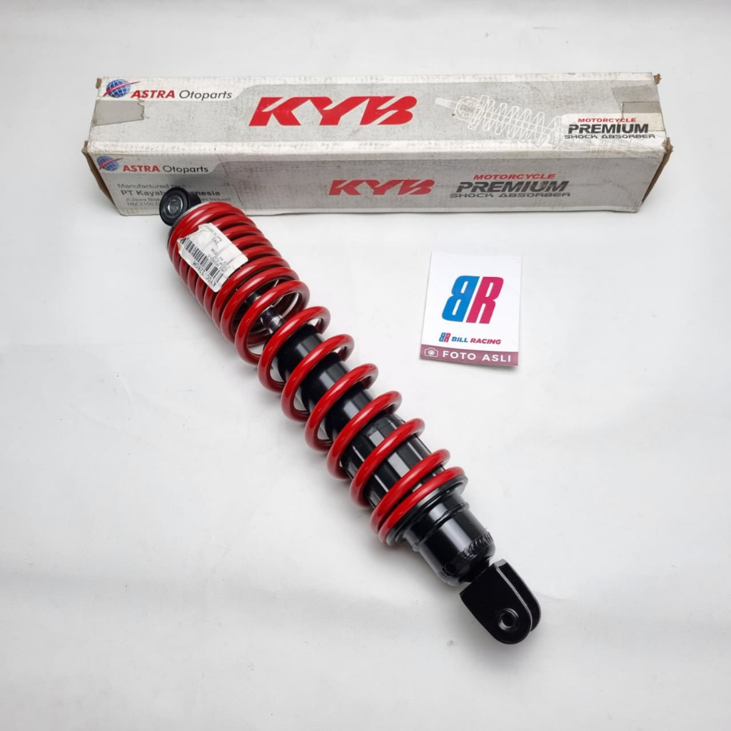 SHOCKBREAKER KYB YAMAHA X-RIDE SERIE KYOC-1280 MERAH ORIGINAL KAYABA