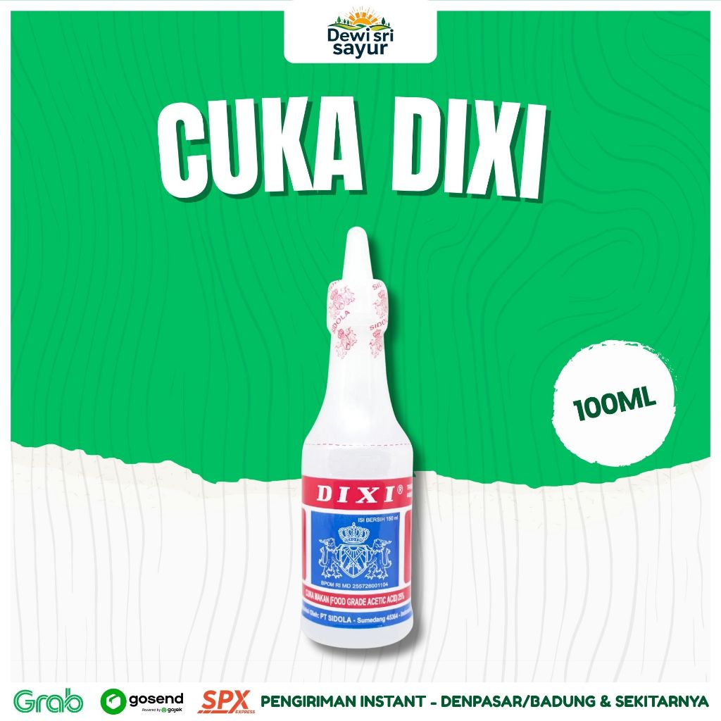 

Cuka Dixi 100ml – Dewi Sri Sayur