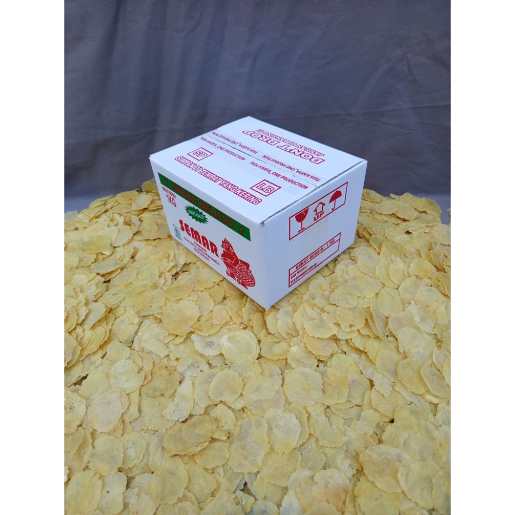 

Emping Melinjo Super Tipis kemasan 1kg Setengah Kering SP