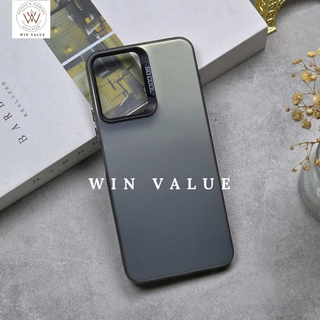 Case Tecno Spark GO 2 Case HYBRID IMD Color Plate Hologram SO COOL Black Case Tecno Spark GO 2