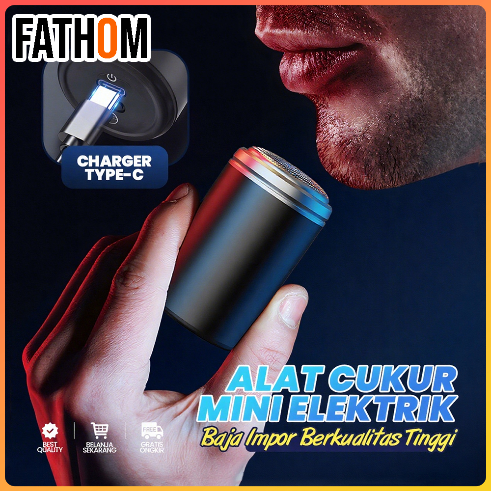 Alat Cukur Kumis Jenggot Pencukur Bulu Razor Elektrik / Cukur Jenggot