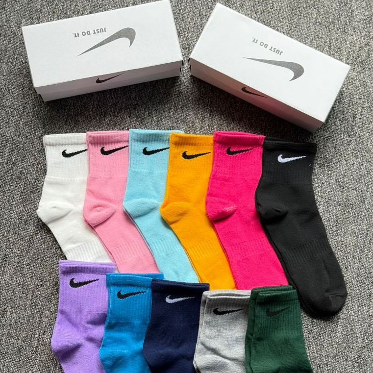 NIKE SOCK/ KAOS KAKI NIKE / NIKE SOCK BNWB / HARGA UNTUK 1BOX 5PSG | Kaos Kaki Olahraga atau daily