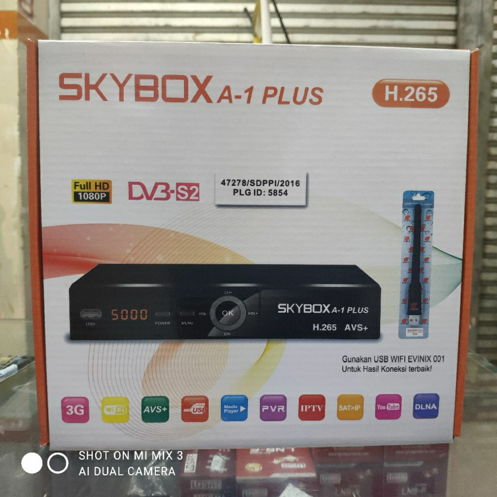 Receiver Parabola DVB-S2 SKYBOX A-1 Plus