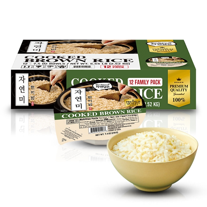 

RAW NATURE Cooked Brown Rice 210g 1 Dus (isi 12pcs)